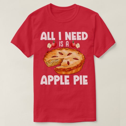 Bakery Apple Lover Apple Pie   9  Tシャツ (デザイン正面)
