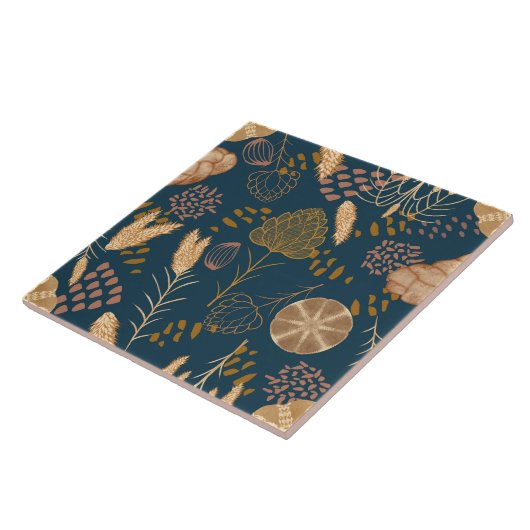 Bakery Bliss: Artisan Bread & Barley, Teal タイル (側面)