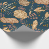 Bakery Bliss: Artisan Bread & Barley, Teal ラッピングペーパー (角)