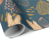 Bakery Bliss: Artisan Bread & Barley, Teal ラッピングペーパー (ロールコーナー)