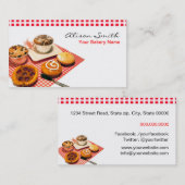 Bakery Business card 名刺 (正面/裏面)