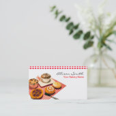 Bakery Business card 名刺 (スタンド正面)
