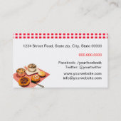Bakery Business card 名刺 (裏面)