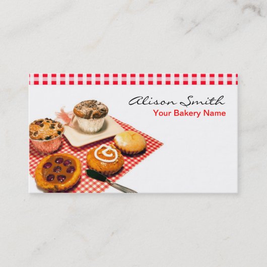 Bakery Business card 名刺 (正面)