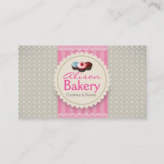 Bakery Business card 名刺 (正面)
