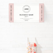 Bakery Business Logo Pastry Chef 横断幕 (インサイチュ)