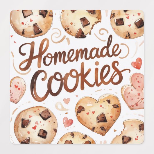 Bakery business themed stickers ラベル (デザイン2)