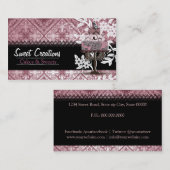 Bakery/Cakes/Sweets Creations 名刺 (正面/裏面)