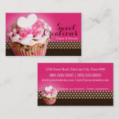 Bakery/Cakes/Sweets Creations 名刺 (正面/裏面)