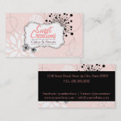 Bakery /Cakes/Sweets Creations 名刺 (正面/裏面)