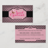 Bakery/Cakes/Sweets Creations 名刺 (正面/裏面)