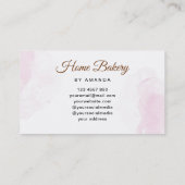 Bakery Chef Kitten 名刺 (裏面)