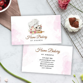 Bakery Chef Kitten 名刺