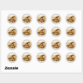 Bakery Custom Photo Cookies   ラウンドシール (シート)