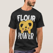 Bakery Donut Baking Flour Power Confectioner Cake  Tシャツ (正面)