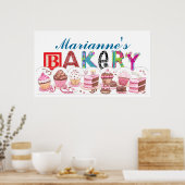 Bakery - Kitchen Poster Sign - SRF ポスター (キッチン)
