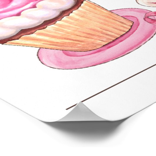 Bakery - Kitchen Poster Sign - SRF ポスター (角)