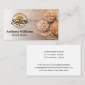 Bakery Logo | Loaves of Bread 名刺 (正面/裏面)