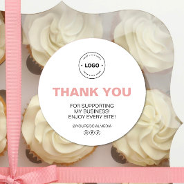 Bakery Logo Thank You   ラウンドシール