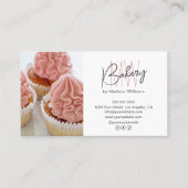 Bakery Monogram Logo Business Reward ロイヤリティカード (正面)