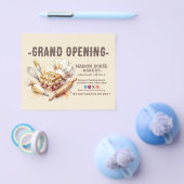 Bakery Pastry Chef Baking Catering Grand Opening チラシ (シングル)