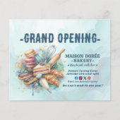 Bakery Pastry Chef Baking Catering Grand Opening チラシ (正面)