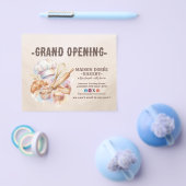Bakery Pastry Chef Baking Catering Grand Opening チラシ (シングル)