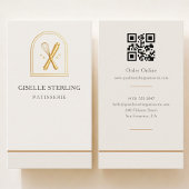 Bakery Patisserie QR Code 名刺