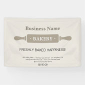 Bakery Rolling Pin Business 横断幕 (横)