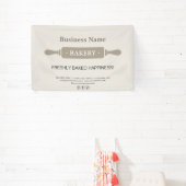 Bakery Rolling Pin Business 横断幕 (インサイチュ)