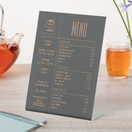 Bakery Small Caffee Table Menu Pedestal Sign 台座サイン