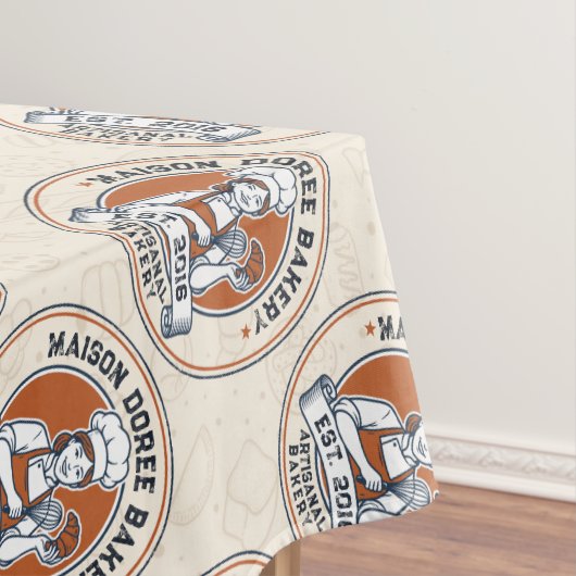 Bakery Store Pastry Chef Dessert Sweets Cake Baker テーブルクロス (インサイチュ)