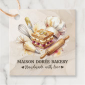 Bakery Store Pastry Chef Dessert Sweets Cake Baker フェイバータグ (正面)