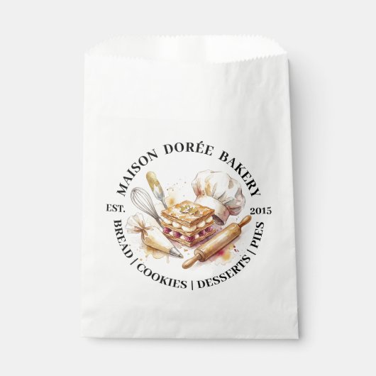Bakery Store Pastry Chef Dessert Sweets Cake Baker フェイバーバッグ (正面)