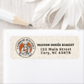 Bakery Store Pastry Chef Dessert Sweets Cake Baker ラベル (インサイチュ)