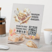 Bakery Store Pastry Chef Dessert Sweets Cake Baker 台座サイン (インサイチュ)