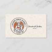 Bakery Store Pastry Chef Dessert Sweets Cake Baker 名刺 (正面)