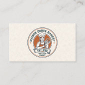 Bakery Store Pastry Chef Dessert Sweets Cake Baker 名刺 (正面)