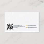 Bakery Store Pastry Chef Dessert Sweets Cake Baker 名刺 (裏面)