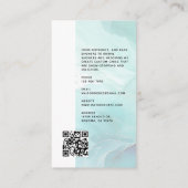 Bakery Store Pastry Chef Dessert Sweets Cake Baker 名刺 (裏面)