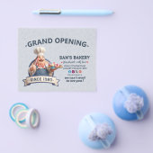 Bakery Store Pastry Chef Desserts Grand Opening チラシ (シングル)