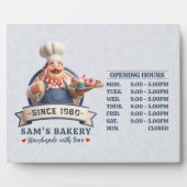 Bakery Store Pastry Chef Desserts Opening Hours フォトプラーク (正面)