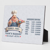 Bakery Store Pastry Chef Desserts Opening Hours フォトプラーク (側面)