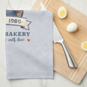 Bakery Store Pastry Chef Desserts Sweets Cake Shop キッチンタオル (四つ折り)