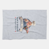 Bakery Store Pastry Chef Desserts Sweets Cake Shop キッチンタオル (横)