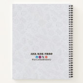 Bakery Store Pastry Chef Desserts Sweets Cake Shop ノートブック (裏面)