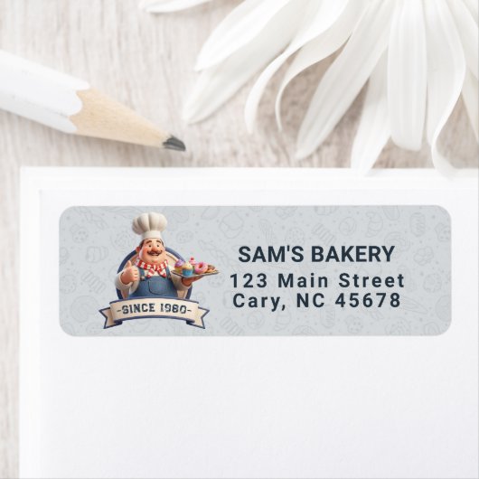 Bakery Store Pastry Chef Desserts Sweets Cake Shop ラベル (インサイチュ)