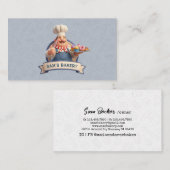 Bakery Store Pastry Chef Desserts Sweets Cake Shop 名刺 (正面/裏面)