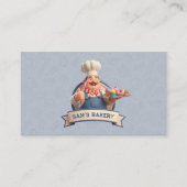Bakery Store Pastry Chef Desserts Sweets Cake Shop 名刺 (正面)