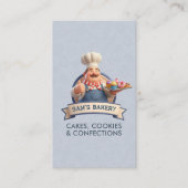 Bakery Store Pastry Chef Desserts Sweets Cake Shop 名刺 (正面)